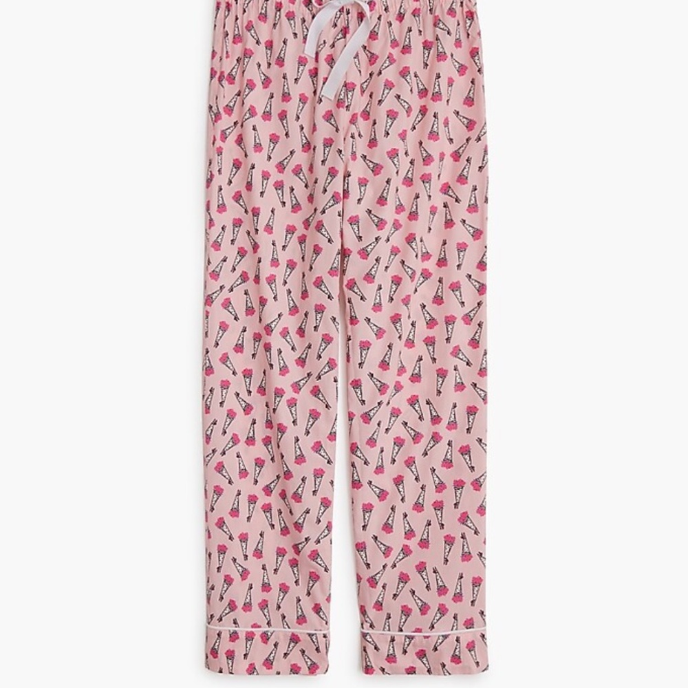 Women’s Jcrew cropped pajama pants